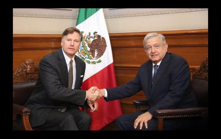López Obrador y Landau dialogan sobre comercio, xenofobia y flujo migratorio