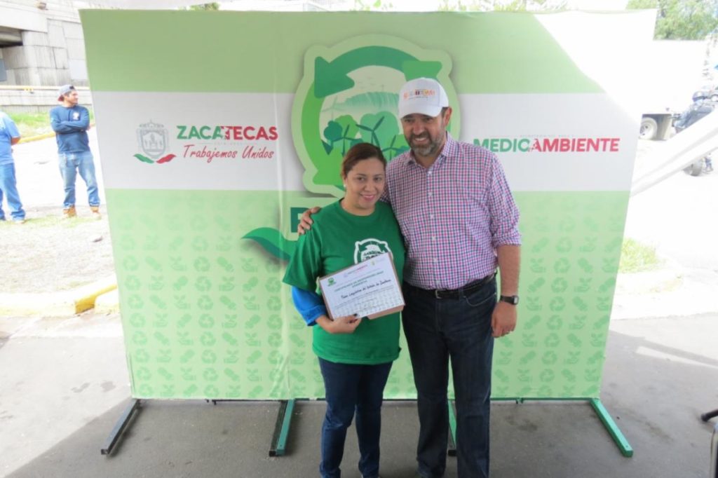 Celebra Gobernador Tello la participación y cultura ambiental ciudadana durante Reciclón 2019