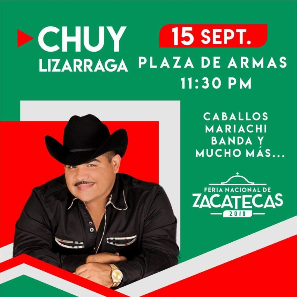 GOBIERNO DEL ESTADO INVITA A LOS ZACATECANOS Y TURISTAS A DISFRUTAR DE LOS FESTEJOS PATRIOS