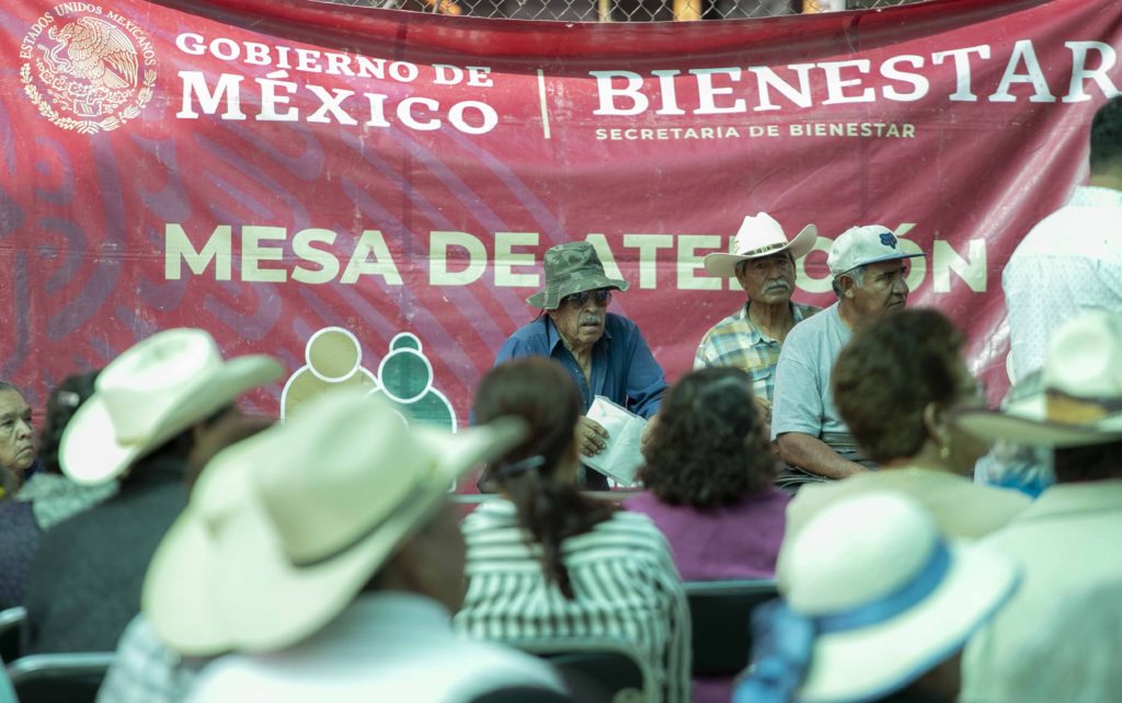 Entrega Gobierno de México 8 mdp de la Pensión para el Bienestar de los Adultos Mayores en seis municipios
