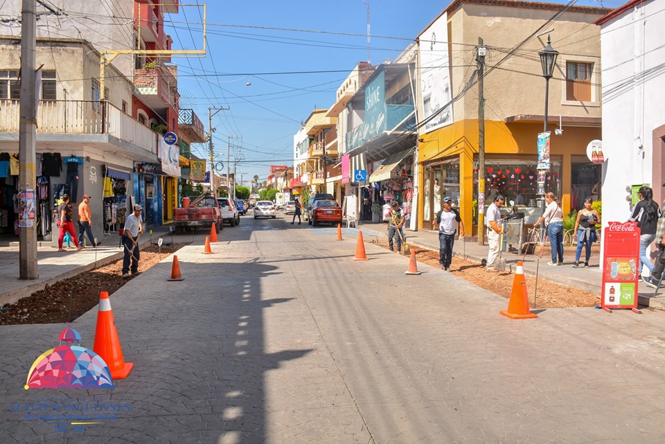Inician rehabilitación de las calles del centro de Tlaltenango.