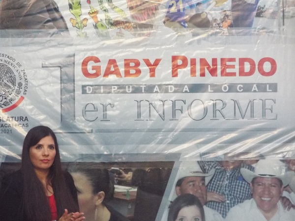 “SAQUEMOS DE NUESTRA SOCIEDAD AL REZAGO Y LA INJUSTICIA”: DIPUTADA GABY PINEDO