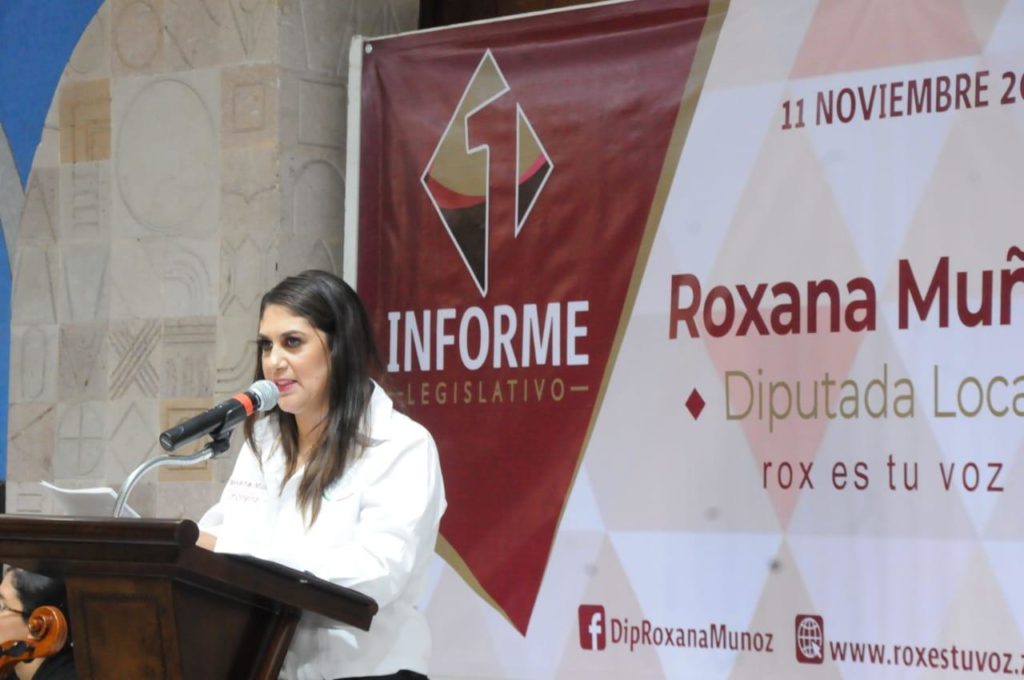 “Debemos aprender a construir en la diversidad por el bien de Zacatecas y del país”: Diputada Roxana Muñoz.