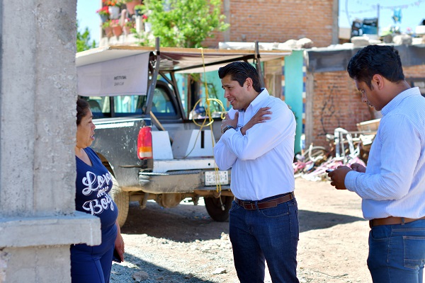 La prioridad es que los guadalupenses tengan agua: Julio César Chávez al entregar red hidráulica