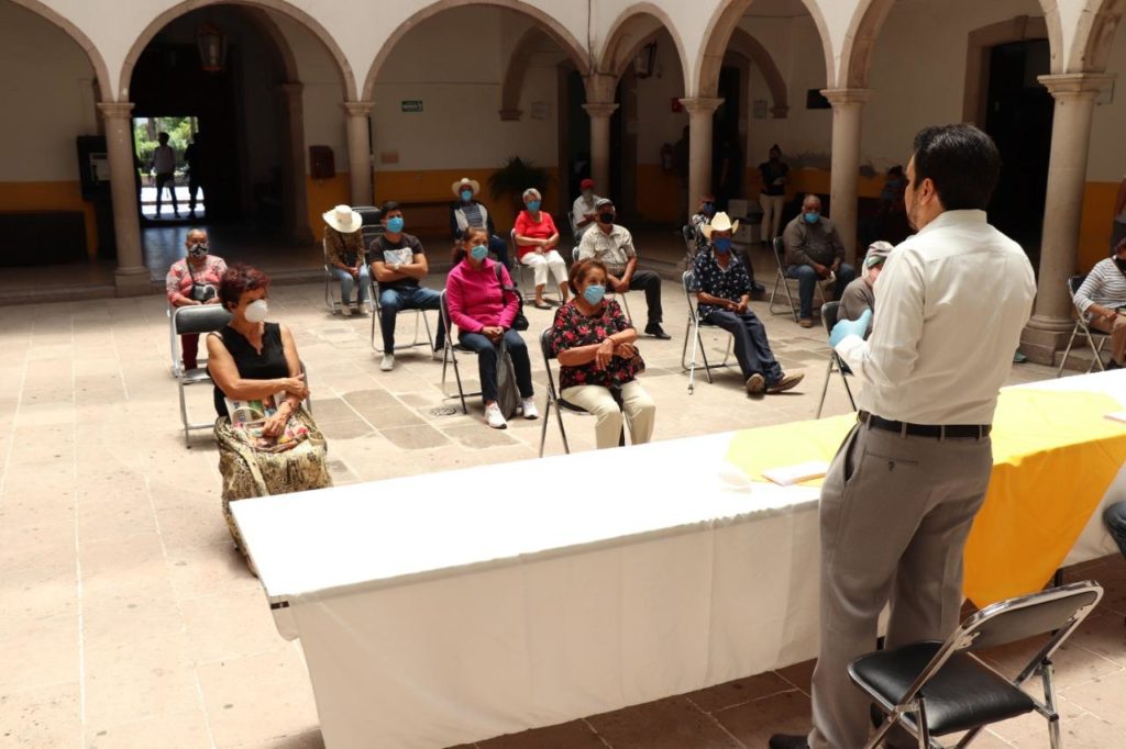 Entregan apoyos a 50 personas en Villanueva con el Programa Empleo Temporal