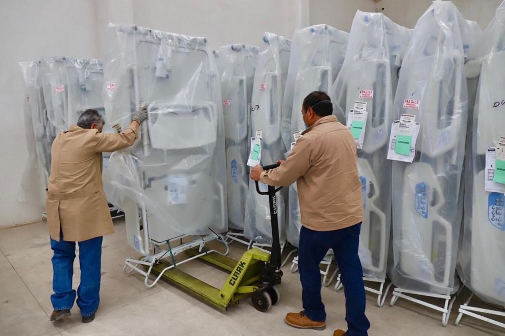 Zacatecas recibe 50 camas para atención hospitalaria por el Covid-19