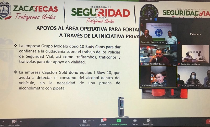 CON TECNOLOGÍA Y MEJORES OPERATIVOS, GOBIERNO ESTATAL DISMINUYE ACCIDENTES VIALES CAUSADOS POR ALCOHOL