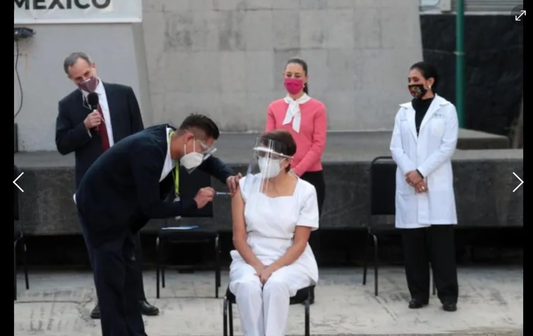 Coronavirus en México: Personal médico recibe las primeras vacunas (Fotogalería)