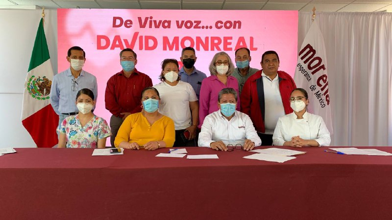 Construiremos un sistema de salud digno para los zacatecanos: David Monreal Ávila