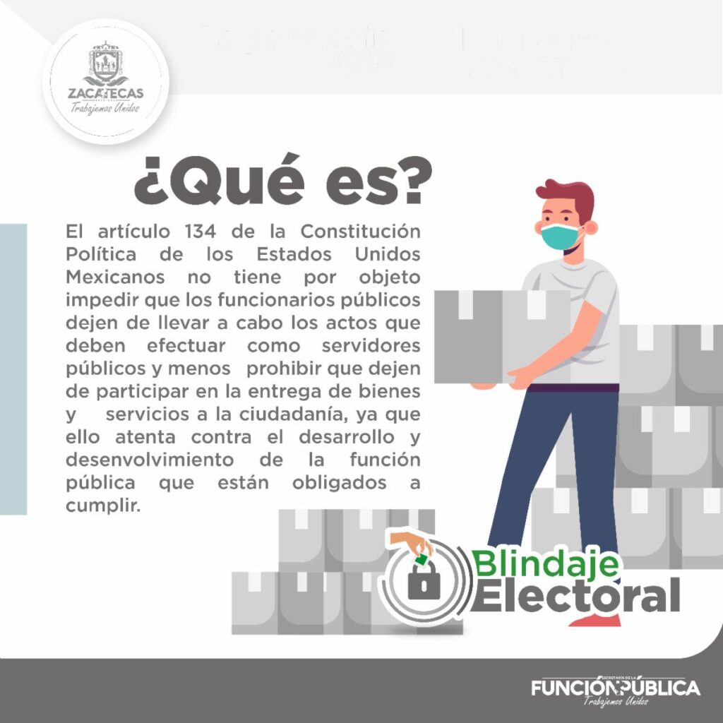 LA FUNCIÓN DEL GOBIERNO NO PUEDE PARALIZARSE DURANTE PROCESO ELECTORAL