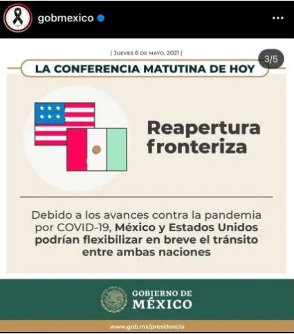 Critican al Gobierno de México por usar bandera al revés en foto de Instagram