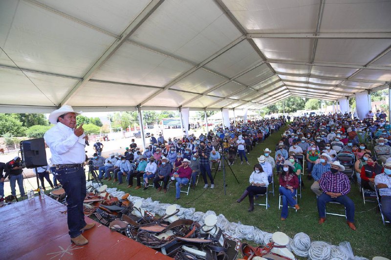Brindan ganaderos respaldo unánime a David Monreal rumbo a la gubernatura de Zacatecas