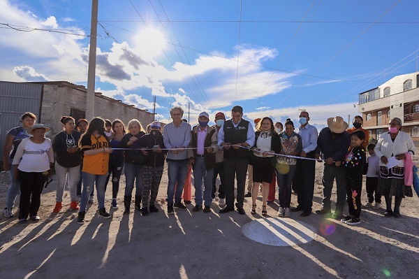 EL GOBIERNO MUNICIPAL INVIERTE EN PAVIMENTACIÓN EN CALLES DE LA ZONA NORTE