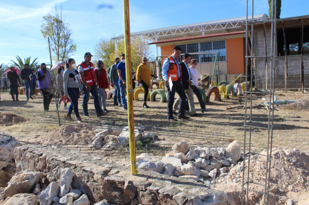 SE INVERTIRÁN MÁS DE 400 MIL PESOS EN EL JARDÍN DE NIÑOS “FRANCISCO MURGUÍA”, DE LA COMUNIDAD DE LOS RAMÍREZ