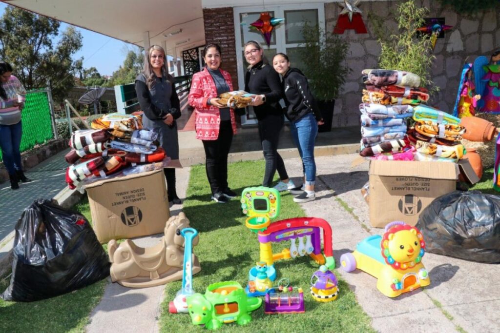 Recibe SEDIF donativos de empresas y sociedad civil dentro del programa Abrigando a Zacatecas con Amor