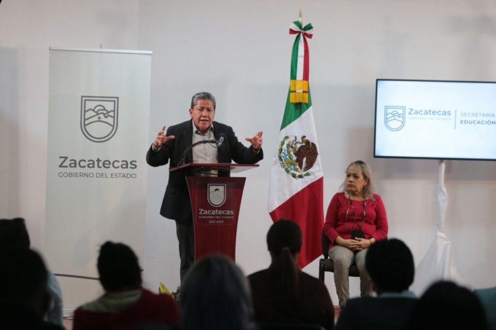 Se compromete Gobierno de México a cubrir nómina magisterial; Gobernador David Monreal continúa gestiones para federalización