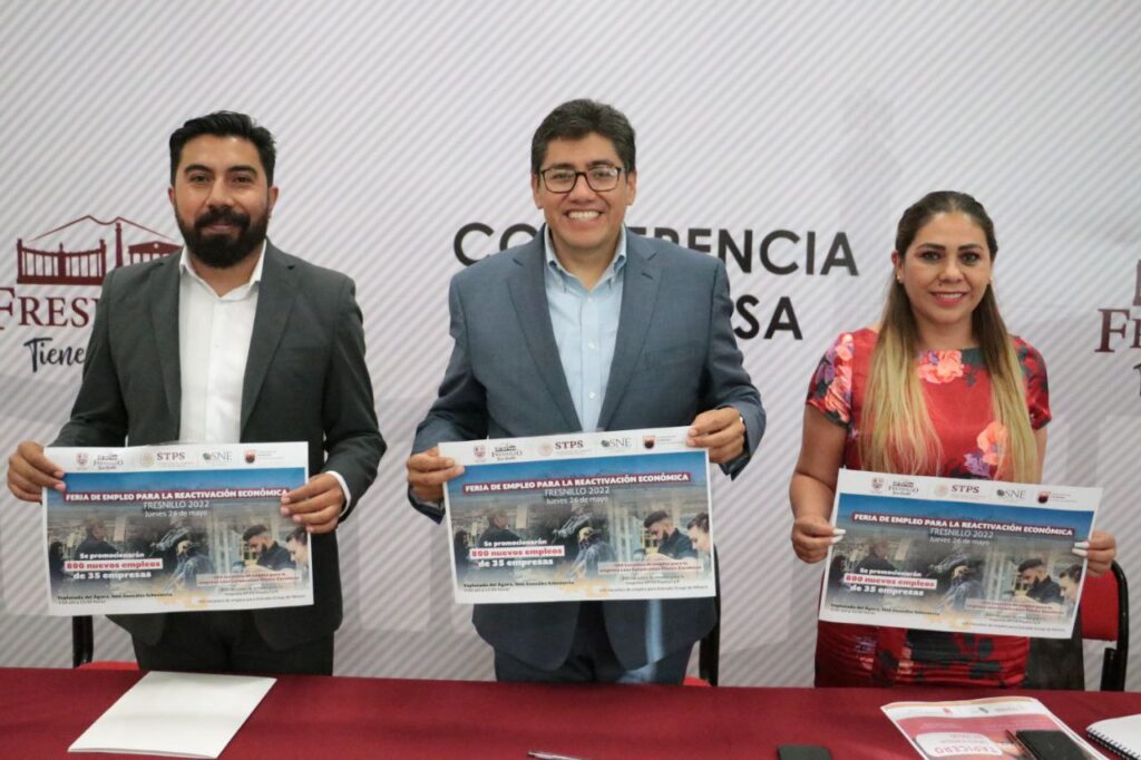 INVITAN A LOS FRESNILLENSES A LA FERIA DEL EMPLEO