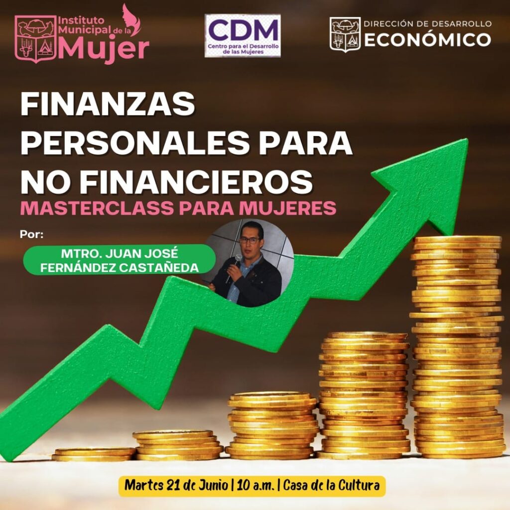 EL IMMRG INVITA A LAS MUJERES A PARTICIPAR DE LA MASTER CLASS “FINANZAS PERSONALES PARA NO FINANCIEROS”