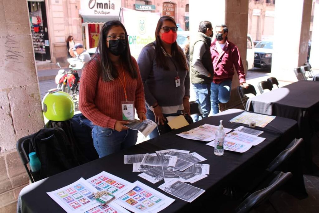 REALIZA DIF MUNICIPAL DE ZACATECAS FERIA DE SALUD PREVENTIVA ANTE EL CONSUMO DE DROGAS