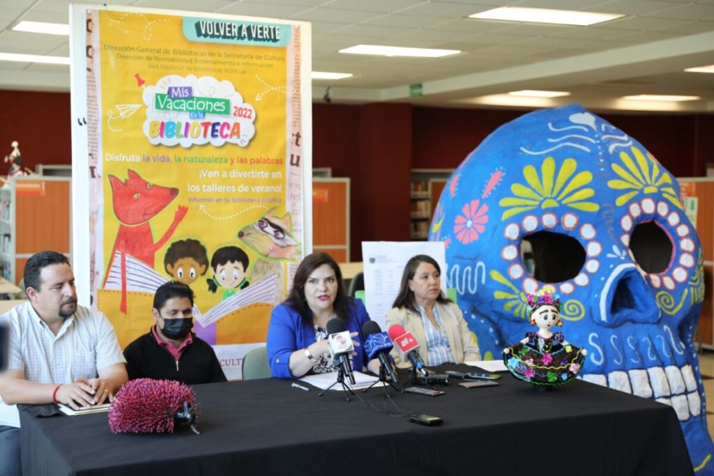 Presenta Secretaría de Educación programa “Mis vacaciones en la Biblioteca”