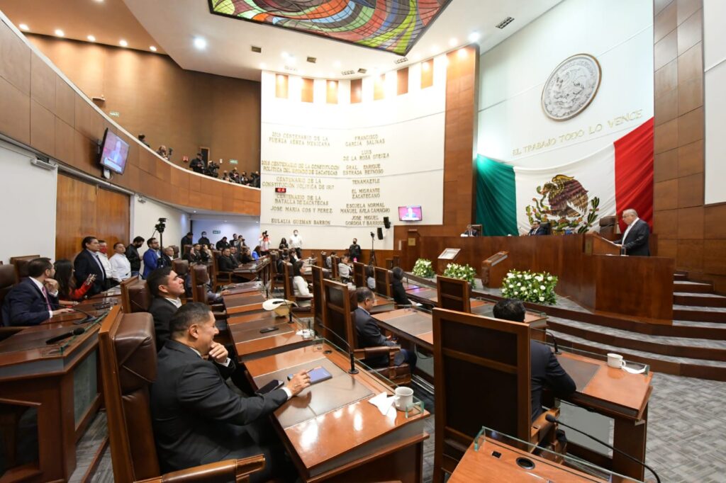 LXIV Legislatura recibe informe anual de labores del Poder Judicial