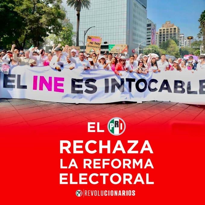 EL INE ES INTOCABLE: PRI