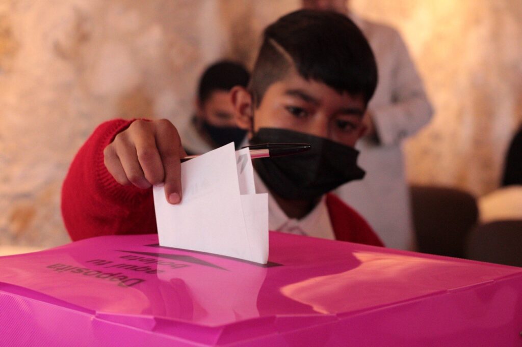 CELEBRAN CONVENCIÓN DISTRITAL EN FRESNILLO PARA LA ELECCIÓN DE UN PARLAMENTARIO INFANTIL