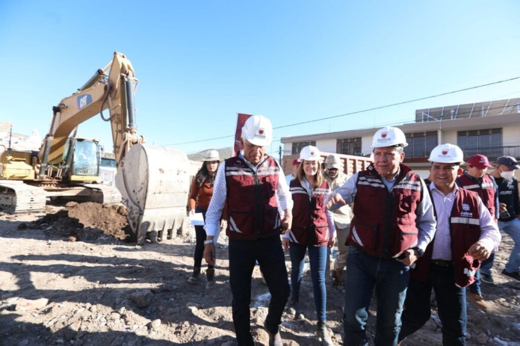 Encabeza Gobernador David Monreal inicio de la reconstrucción del Mercado Municipal “Morelos”, en Jalpa, Zacatecas