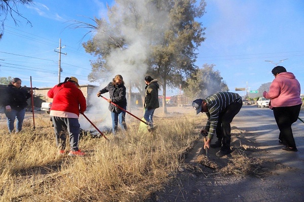 Continúa Municipio de Guadalupe, acciones de limpieza en arroyos