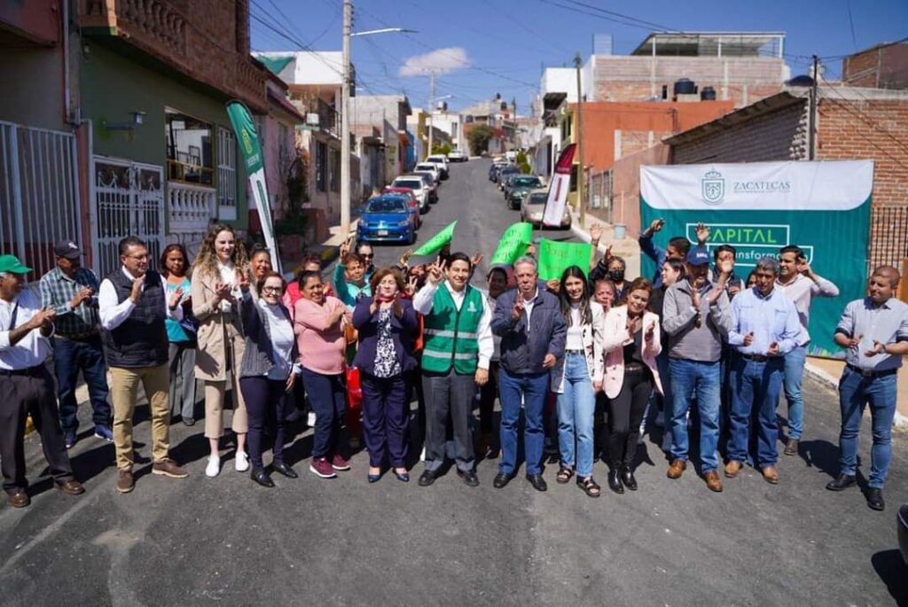 INAUGURA JORGE MIRANDA OBRAS EN LA COLONIA FELIPE ÁNGELES