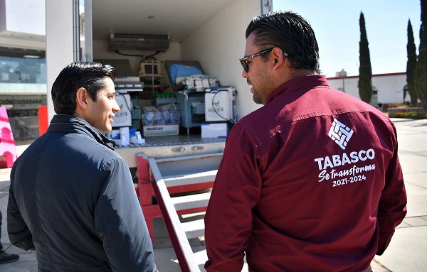 Entrega Julio César Chávez equipo e insumos médicos al Municipio de Tabasco