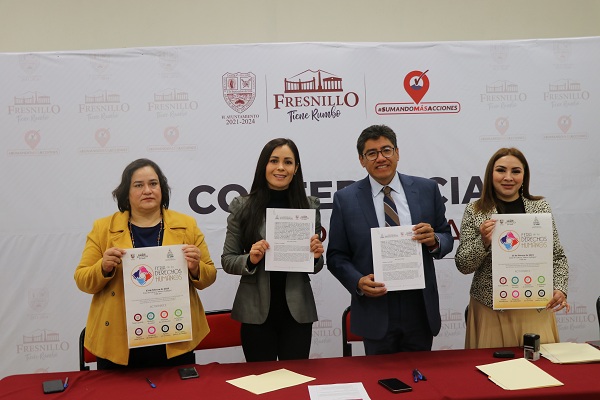 La CDHEZ y el Ayuntamiento de Fresnillo firman convenio de colaboración.