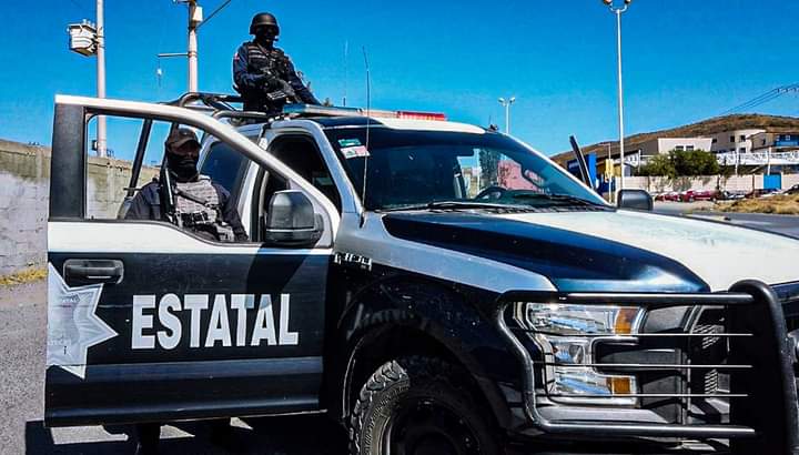 Tras agresión en Pinos, Policía Estatal y Municipal aseguraron armas de fuego y un vehículo