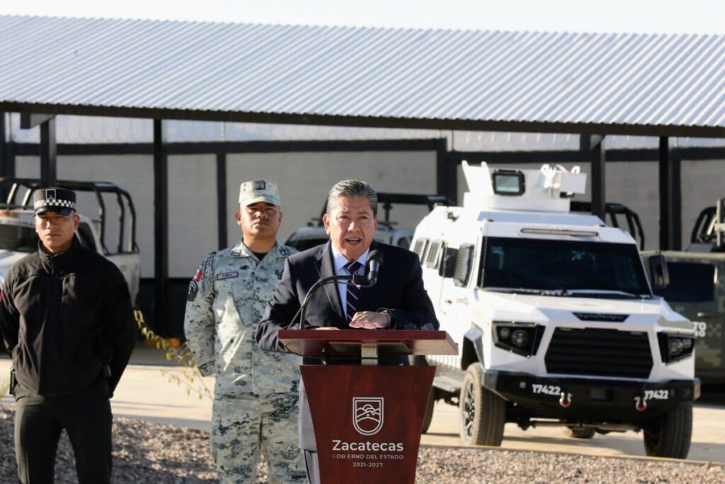 No desistiremos de este esfuerzo de pacificar el estado, refrenda Gobernador David Monreal