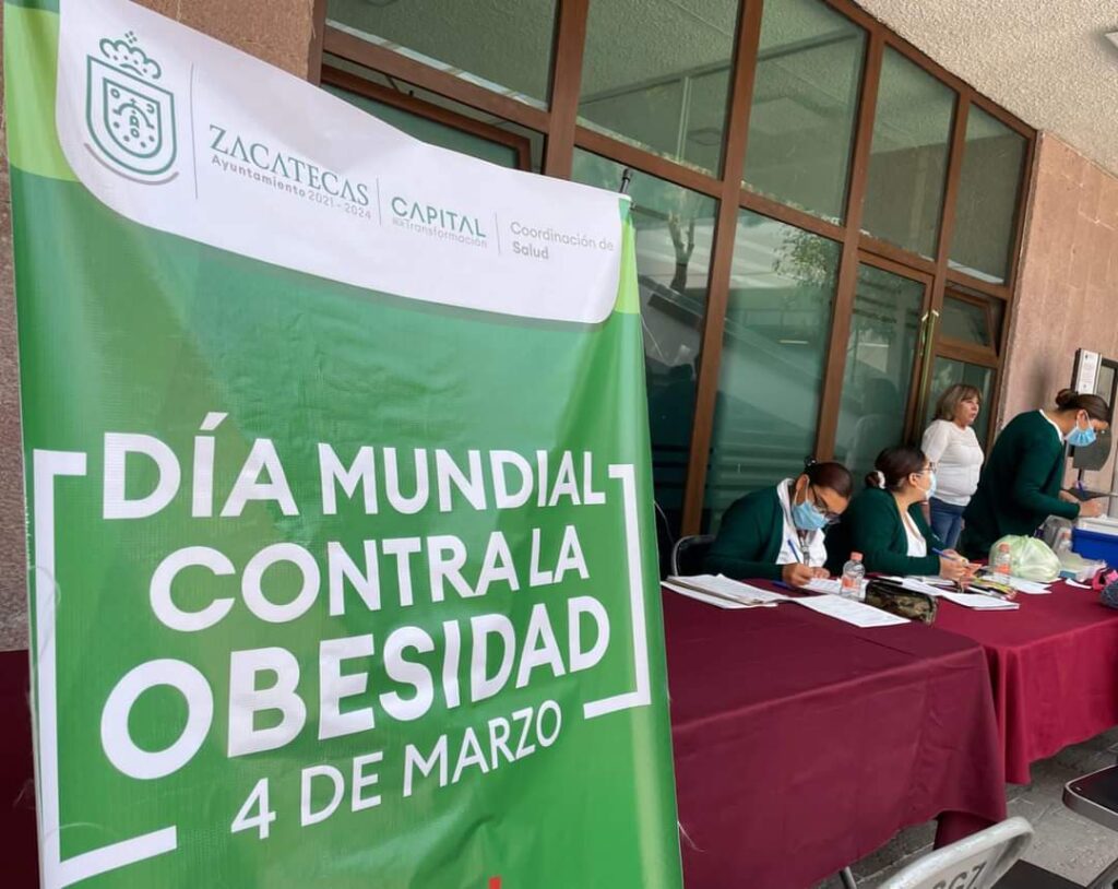 CONMEMORA EL AYUNTAMIENTO EL DÍA MUNDIAL DE LA OBESIDAD CON MÓDULOS DE ATENCIÓN A LA SALUD