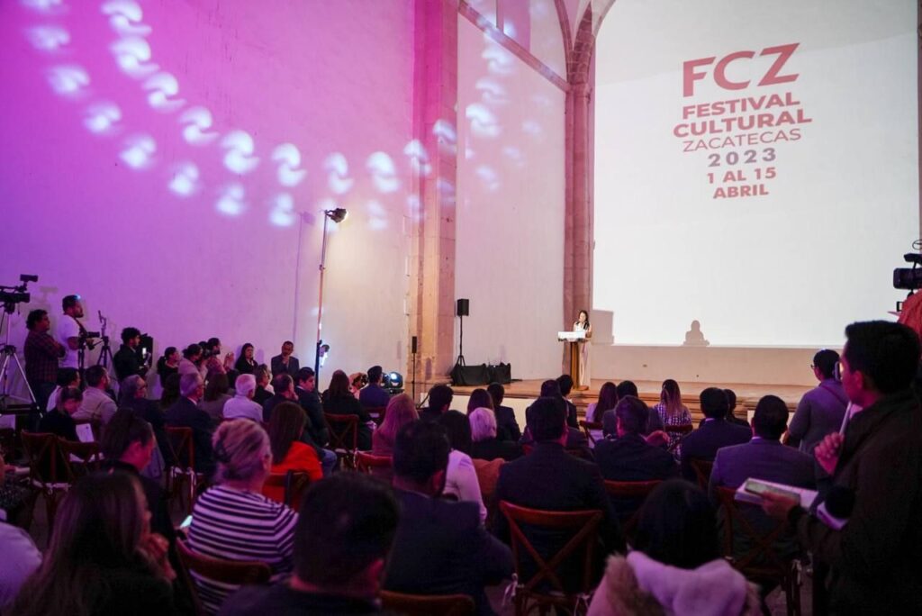 PRESENTAN A LO GRANDE EL PROGRAMA DEL FESTIVAL CULTURAL ZACATECAS 2023