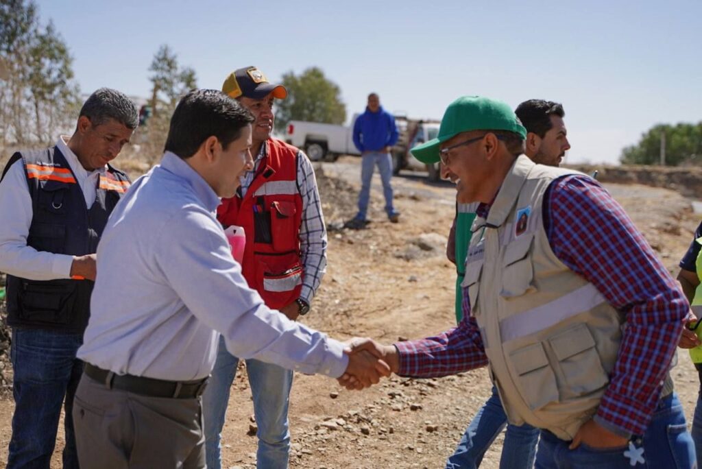 SUPERVISA JORGE MIRANDA LA REHABILITACIÓN DEL CAMINO A LA ESTACIÓN DE TRANSFERENCIA DE RESIDUOS SÓLIDOS