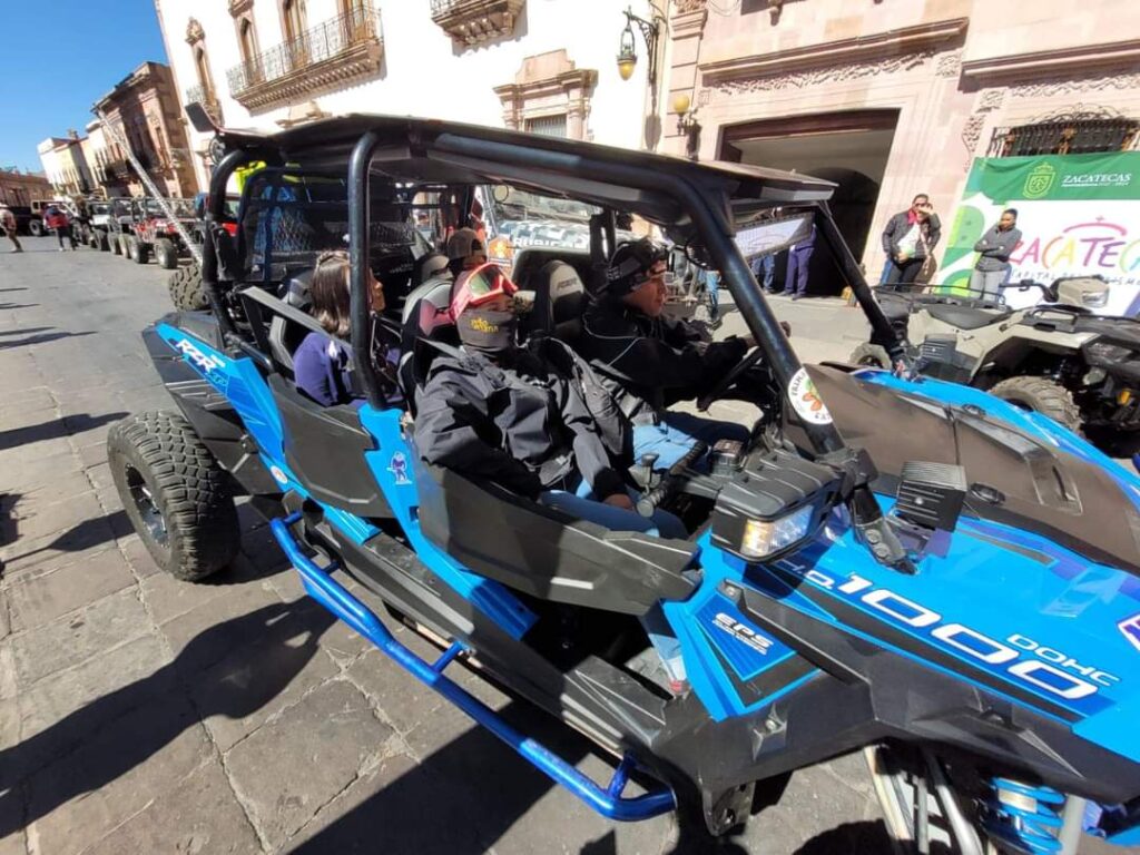 LLEGA AL CENTRO HISTÓRICO LA PRIMERA RUTA OFF ROAD