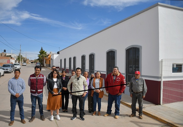 Revisa Julio César Chávez rehabilitación del Centro de Bienestar en Tacoaleche
