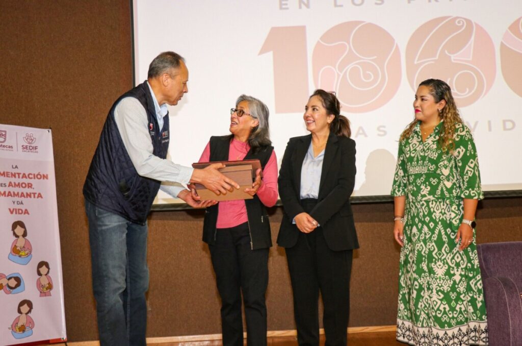 PRESENTA SEDIF PROGRAMA AMOR EN LOS PRIMEROS MIL DÍAS DE VIDA; ASISTIRÁ A ZACATECANAS EN LACTANCIA MATERNA