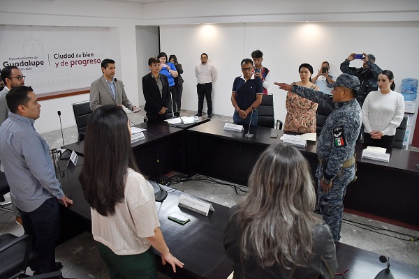 Nuevo titular de Seguridad Pública Municipal en Guadalupe