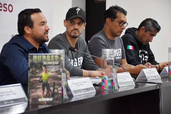 Presenta ultra triatleta canadiense libro “Hambre de más en la vida”