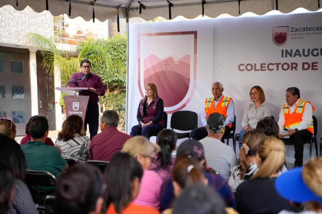 ENTREGAN EN LA CAPITAL COLECTOR DE AGUAS RESIDUALES