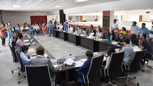 Sesiona Primer Cabildo Infantil del Municipio de Guadalupe