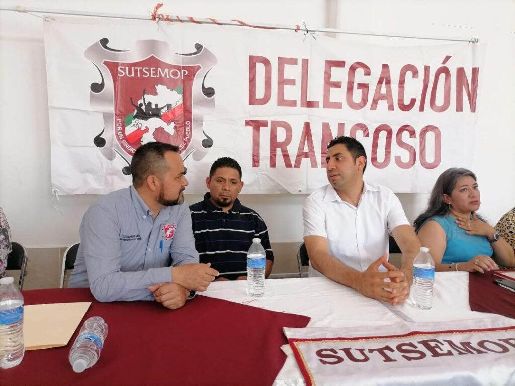 Festejan el 21 Aniversario del SUTSEMOP Delegación Trancoso