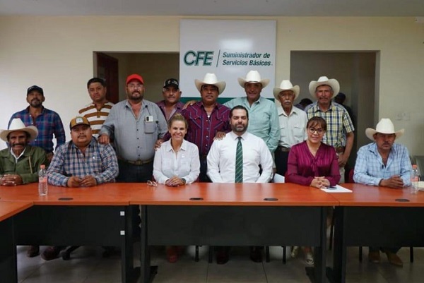 Se concretan acuerdos a favor de agricultores deudores de CFE: Maribel Galván