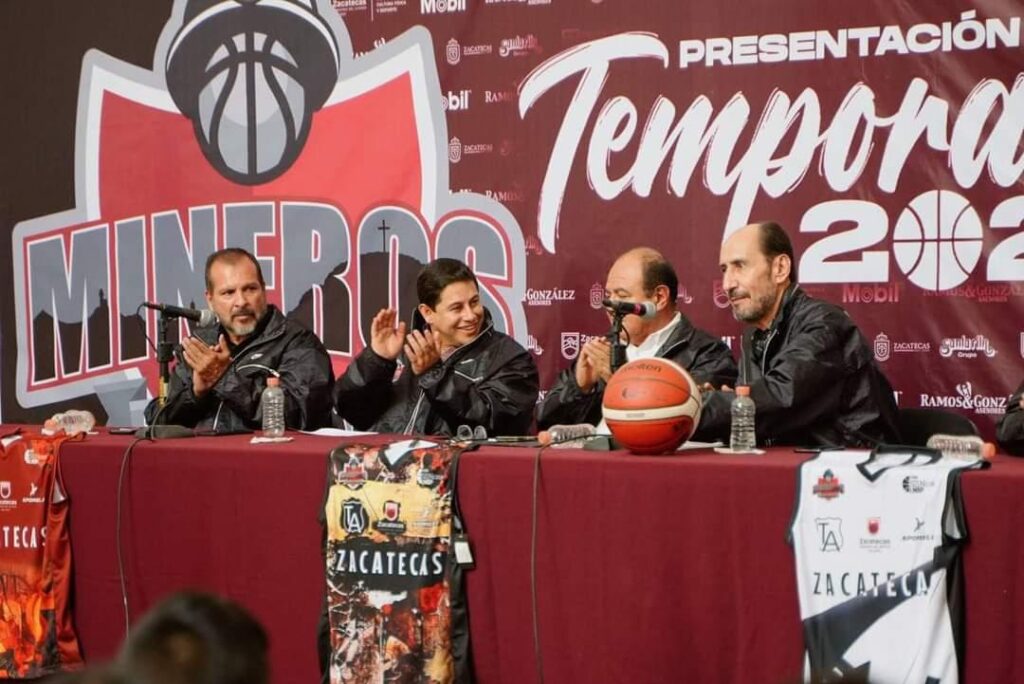 ARRANCA EN LA CAPITAL LA TEMPORADA 2023 DE LOS MINEROS DE ZACATECAS LNBP