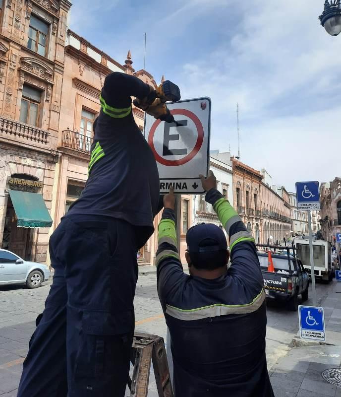 Genera Gobierno de Zacatecas 1 mil 183 acciones de señalética vial