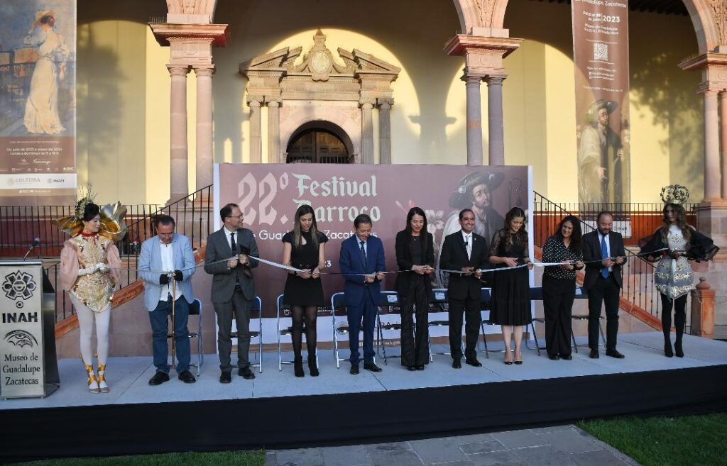 Inauguran edición 22 del Festival Barroco de Guadalupe