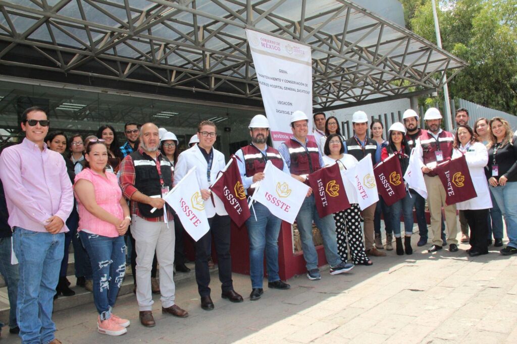 Inicia Issste trabajos de remodelación en Hospital General y estancia infantil EBDI 23 de Zacatecas